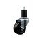 Service Caster 3'' SS Phenolic Wheel Swivel 1-3/4'' Expanding Stem Caster SCC-SSEX20S314-PHS-134 - alternate 1